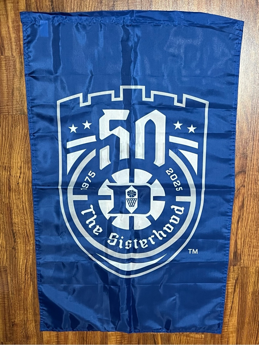 Duke University Women's Basketball The Sisterhood 50th Anniversary Flag/Banner
